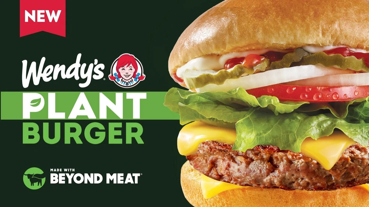Beyond Meat and Wendy's have partnered to introduce the Wendy's Plant Burger. Credits: Beyond Meat