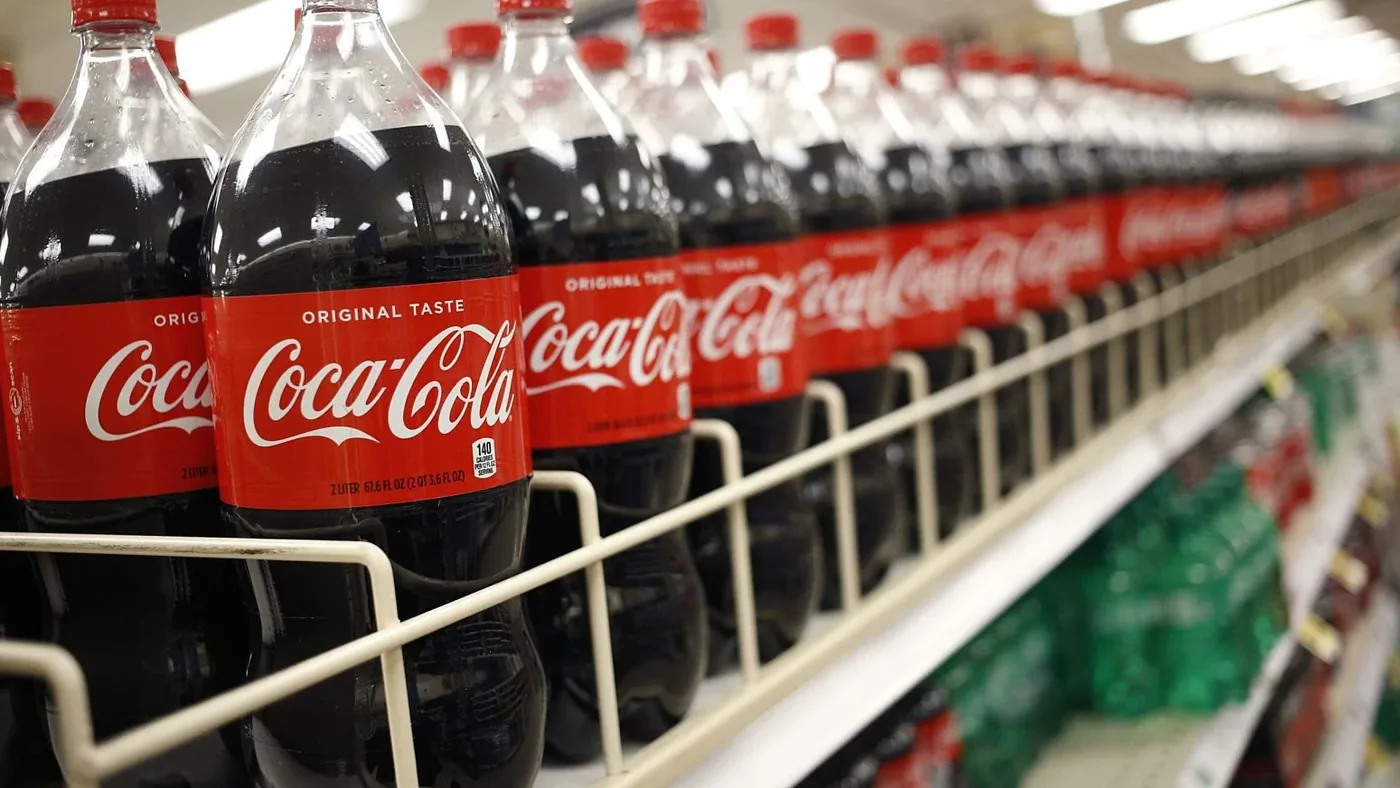 Coca-Cola bottles produced by Coca-Cola Consolidated. Credits: Luke Sharrett / Bloomberg